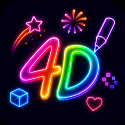 Doodle 4D icon