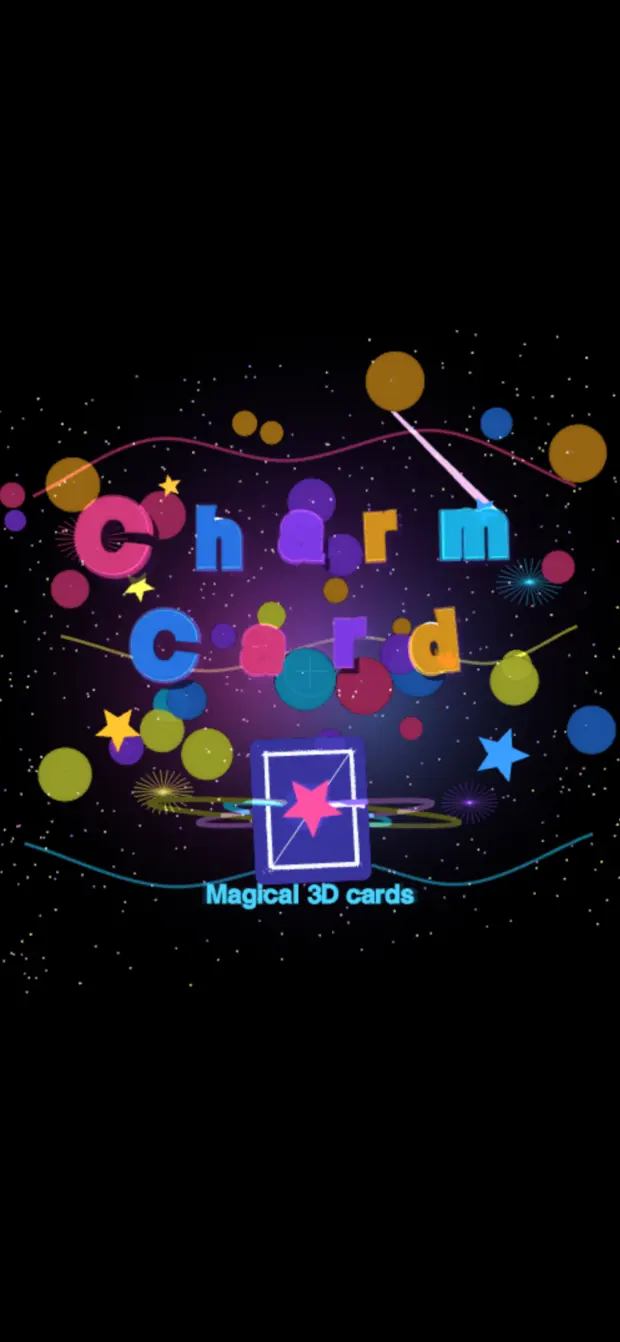 CharmCard product interface. An animated-card workflow makes expressive formats easy to select.